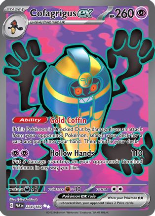 Cofagrigus ex - 224/182 224 - [SV04 Paradox Rift] Holofoil