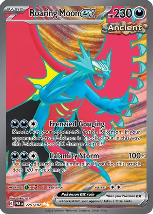 Roaring Moon ex - 229/182 229 - [SV04 Paradox Rift] Holofoil