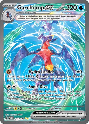 Garchomp ex - 245/182 245 - [SV04 Paradox Rift] Holofoil