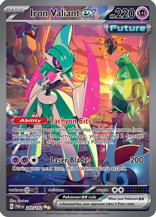 Iron Valiant ex - 249/182 249 - [SV04 Paradox Rift] Holofoil
