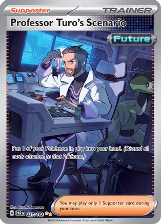 Professor Turo's Scenario - 257/182 257 - [SV04 Paradox Rift] Holofoil
