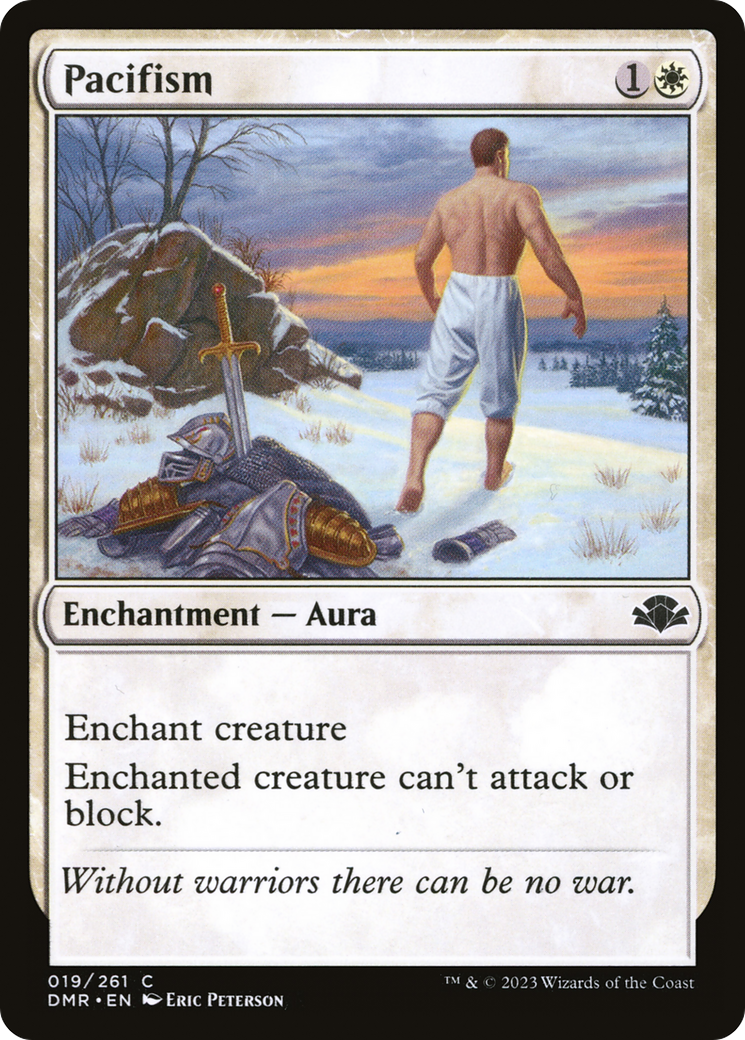 Pacifism (DMR-019) [Dominaria Remastered]