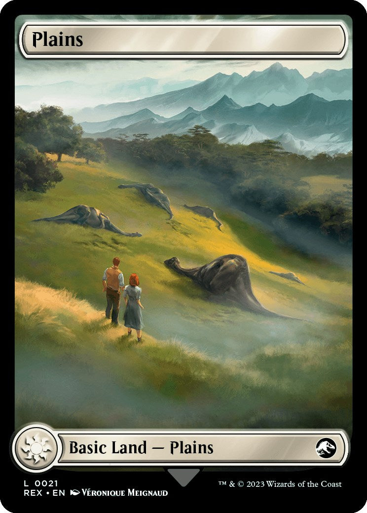 Plains // Plains (REX-021) [Jurassic World Collection] Foil