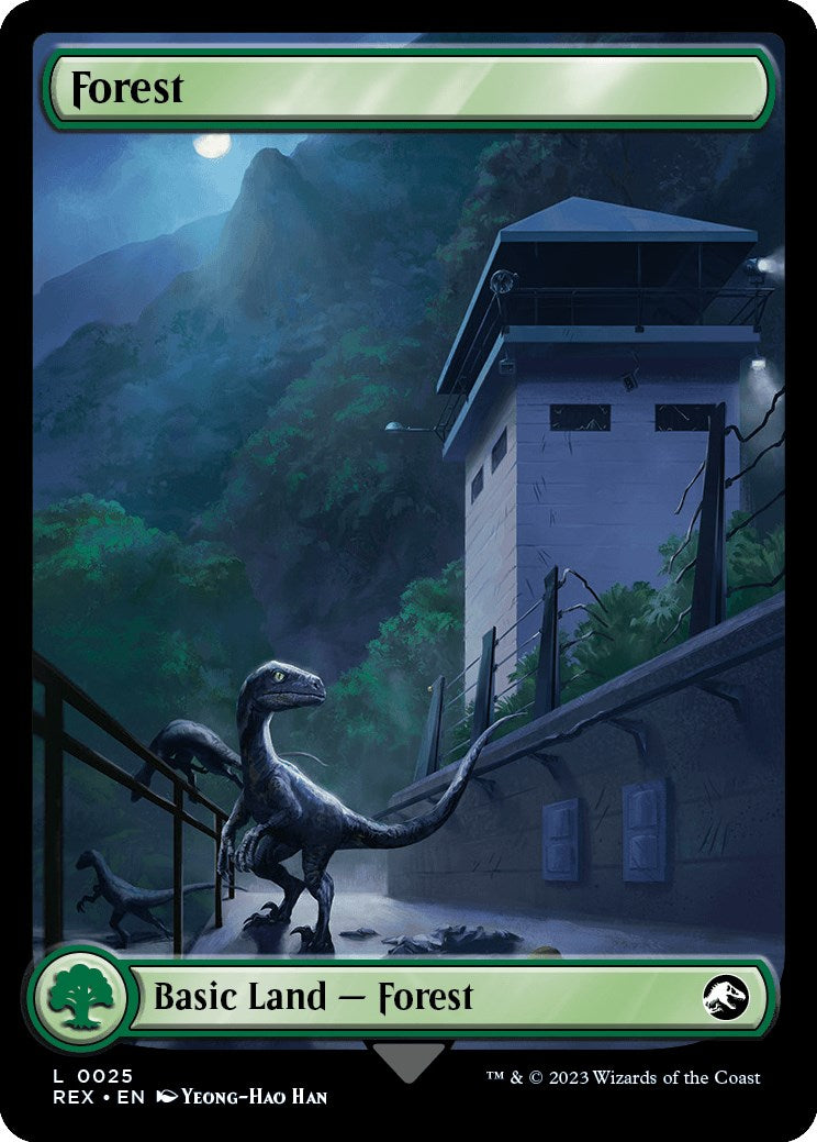 Forest // Forest (REX-025) [Jurassic World Collection] Foil