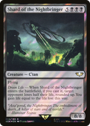 Shard of the Nightbringer (Surge Foil) (40K-055) [Warhammer 40,000 Commander] Foil