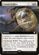 Visions of Glory (MIC-070) [Midnight Hunt Commander]: (Extended Art)