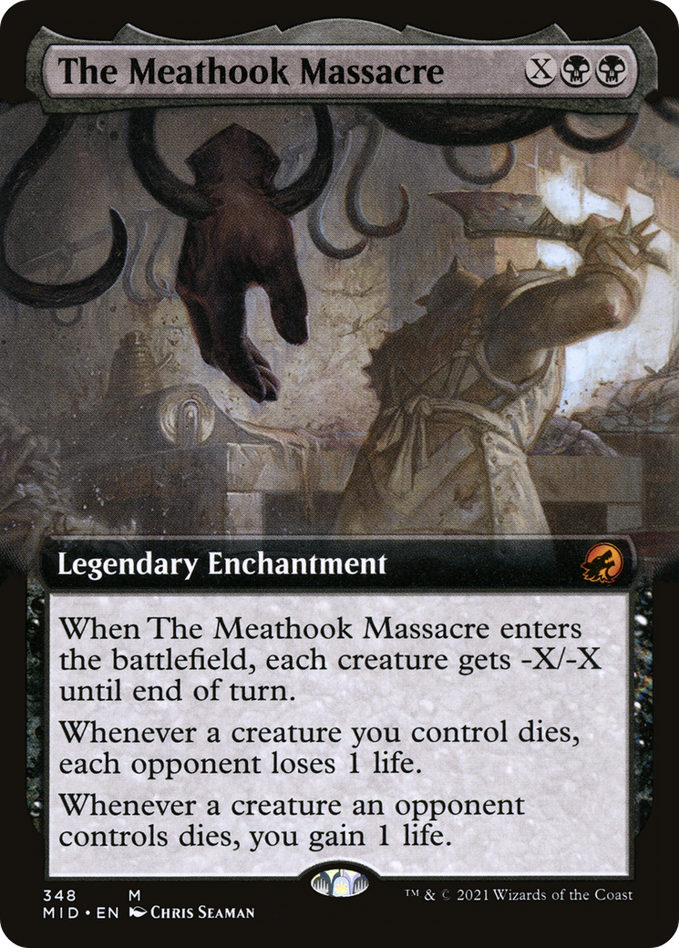 The Meathook Massacre (Extended Art) (MID-348) [Innistrad: Midnight Hunt]