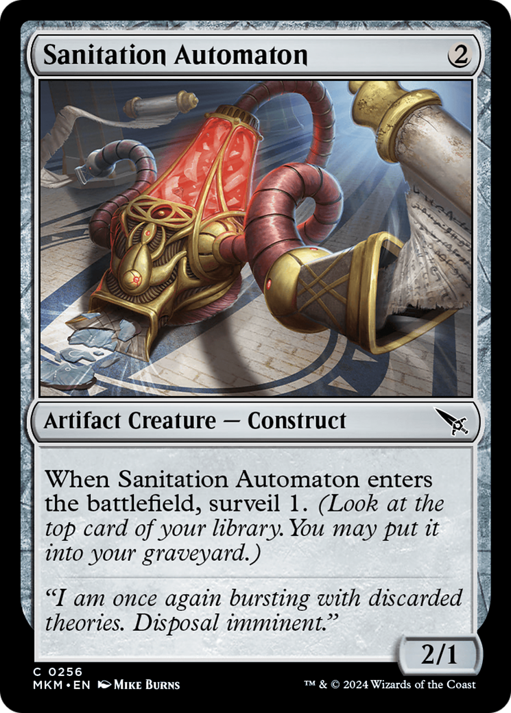 Sanitation Automaton (MKM-256) [Murders at Karlov Manor] Foil