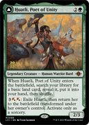 Huatli, Poet of Unity // Roar of the Fifth People (PRE-189S) [The Lost Caverns of Ixalan Promos] Foil