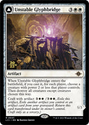 Unstable Glyphbridge // Sandswirl Wanderglyph (PRE-41S) [The Lost Caverns of Ixalan Promos] Foil