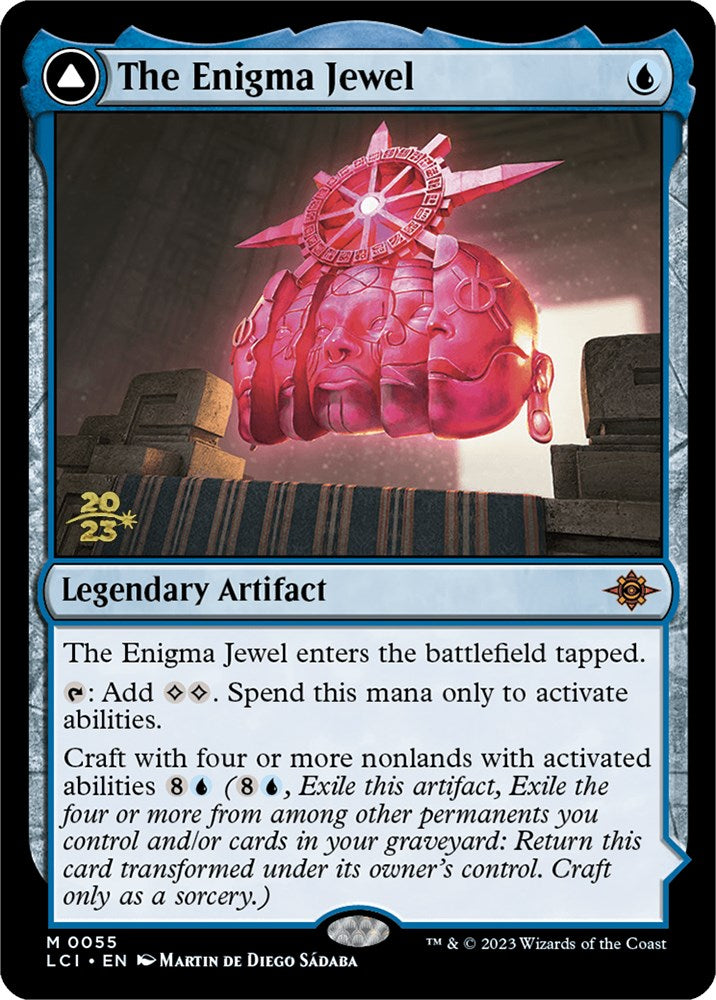 The Enigma Jewel // Locus of Enlightenment (PRE-55S) [The Lost Caverns of Ixalan Promos] Foil