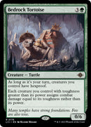 Bedrock Tortoise (PPLCI-176P) [The Lost Caverns of Ixalan Promos] Foil
