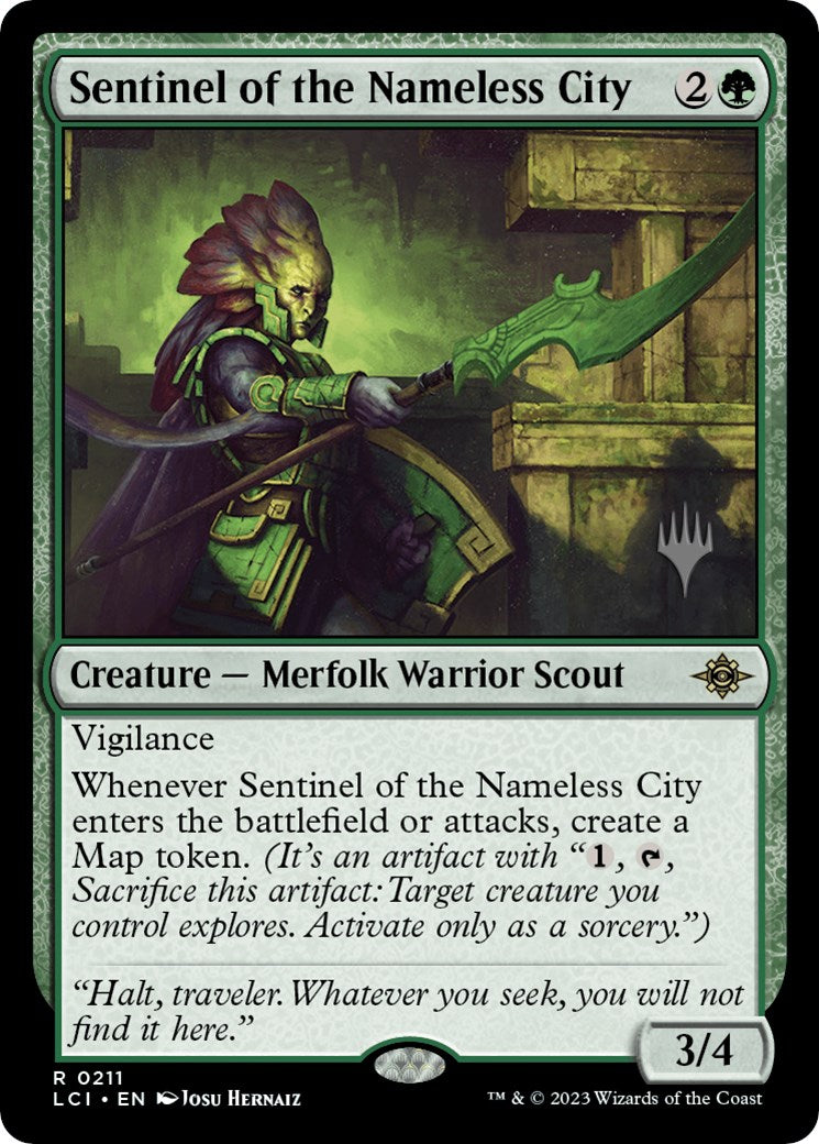 Sentinel of the Nameless City (PPLCI-211P) [The Lost Caverns of Ixalan Promos]