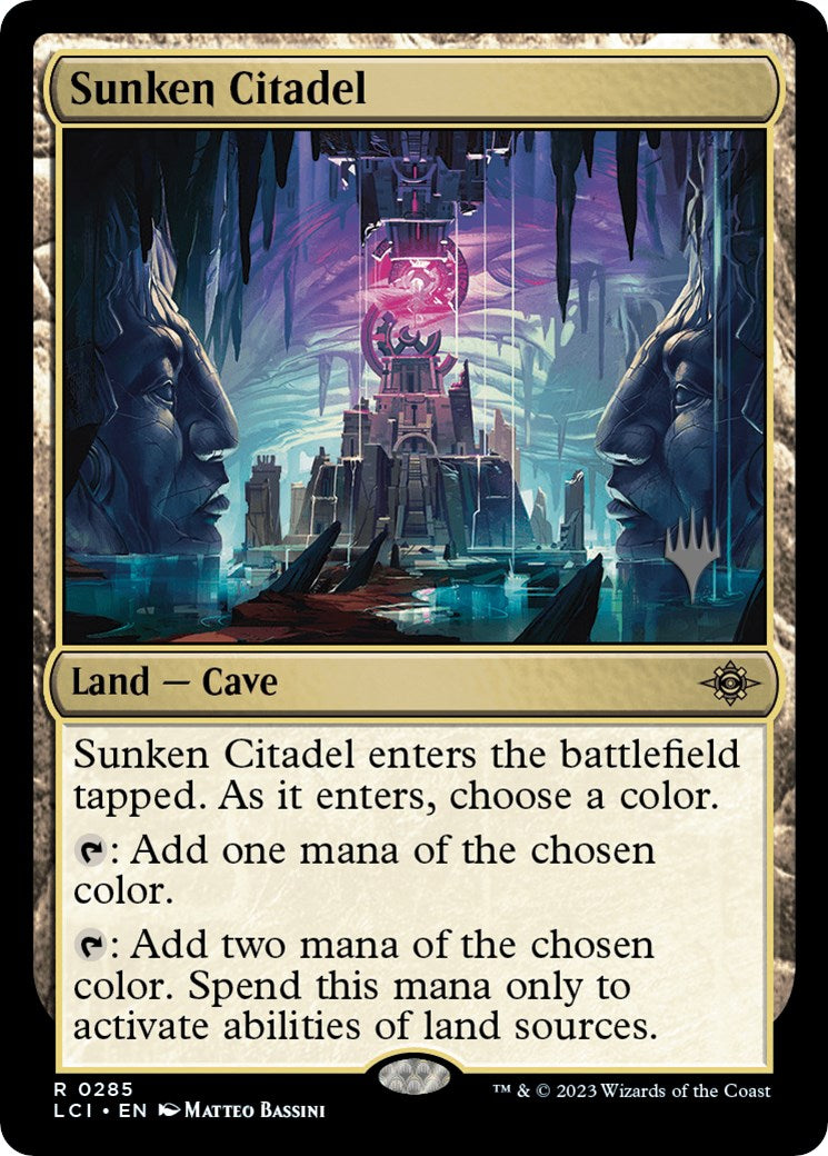 Sunken Citadel (PPLCI-285P) [The Lost Caverns of Ixalan Promos] Foil