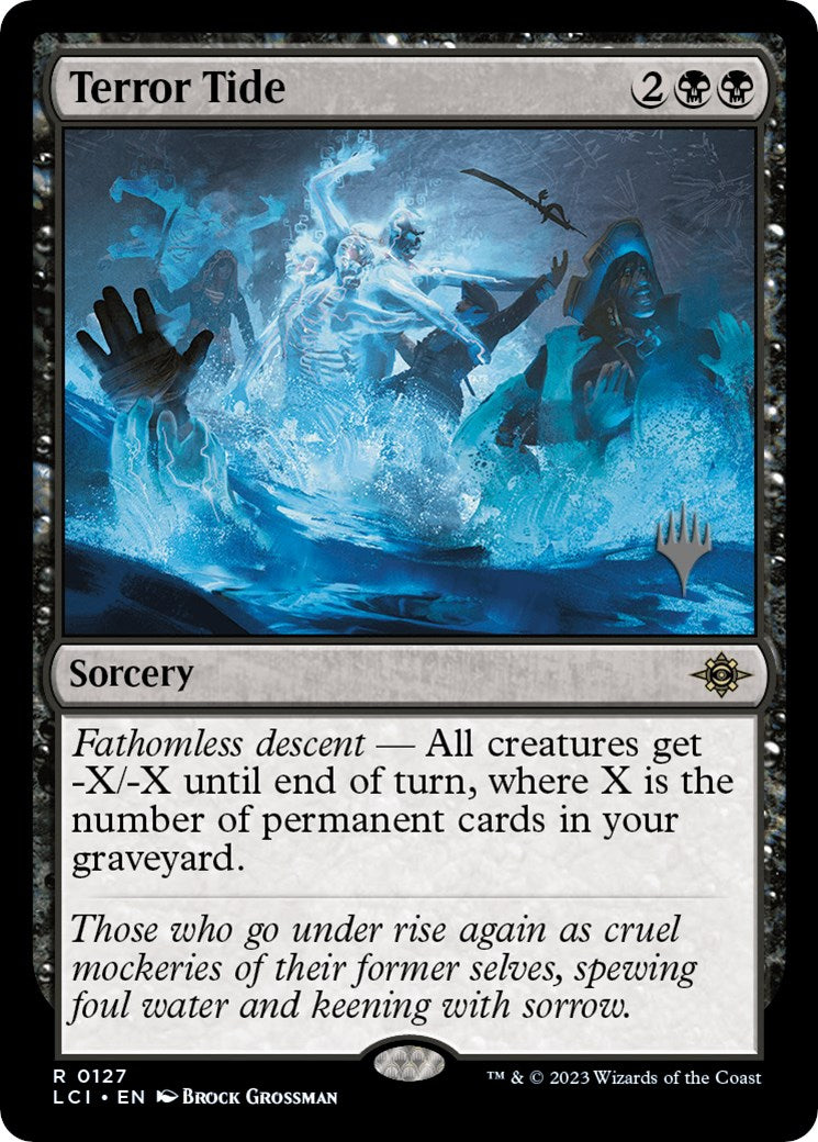 Terror Tide (PPLCI-127P) [The Lost Caverns of Ixalan Promos] Foil