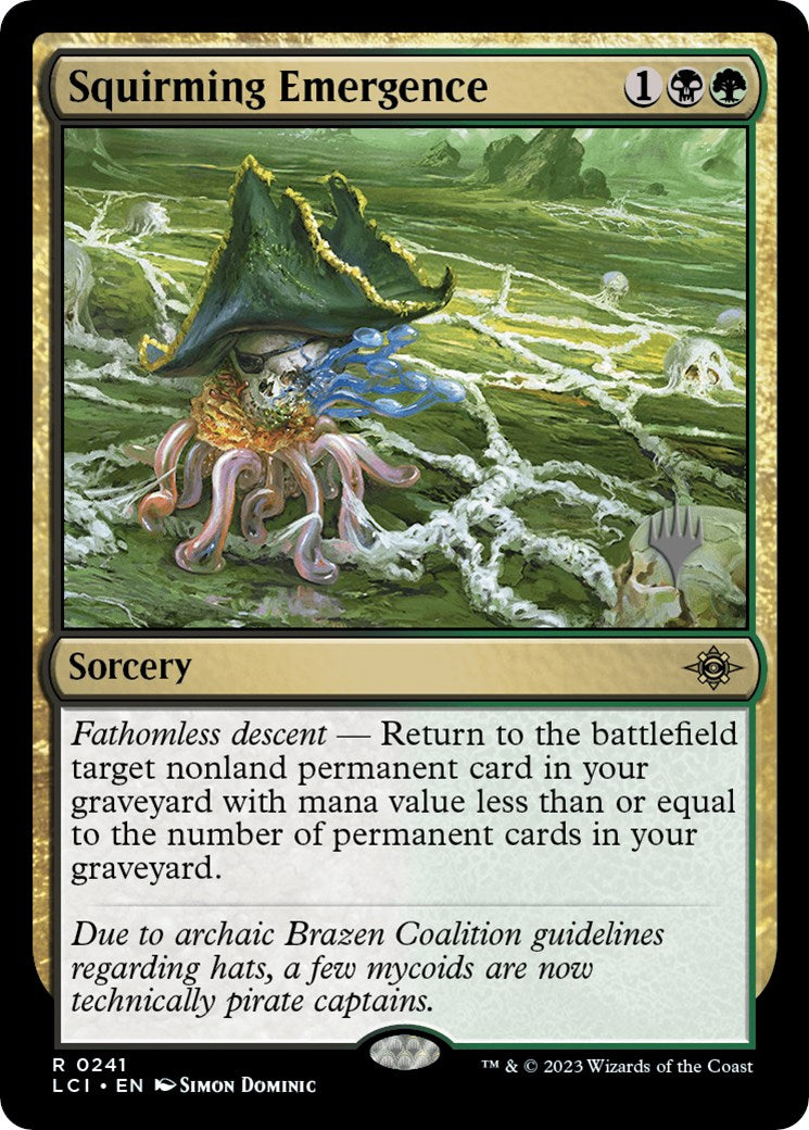 Squirming Emergence (PPLCI-241P) [The Lost Caverns of Ixalan Promos]