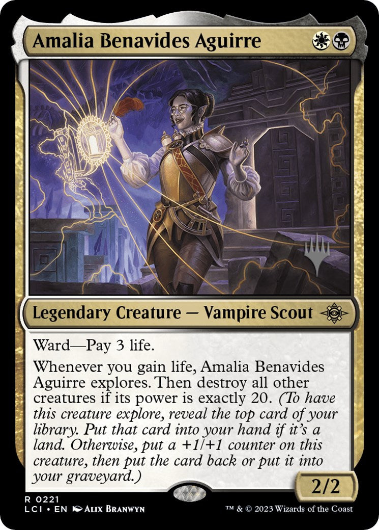 Amalia Benavides Aguirre (PPLCI-221P) [The Lost Caverns of Ixalan Promos]