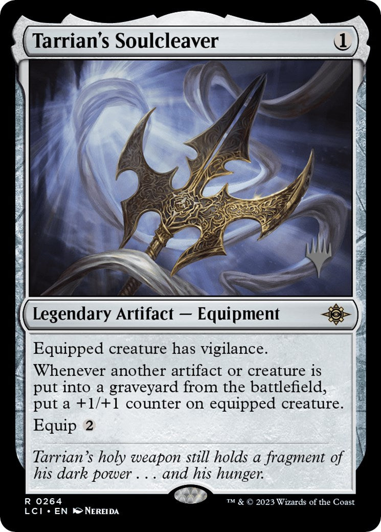 Tarrian's Soulcleaver (PPLCI-264P) [The Lost Caverns of Ixalan Promos] Foil