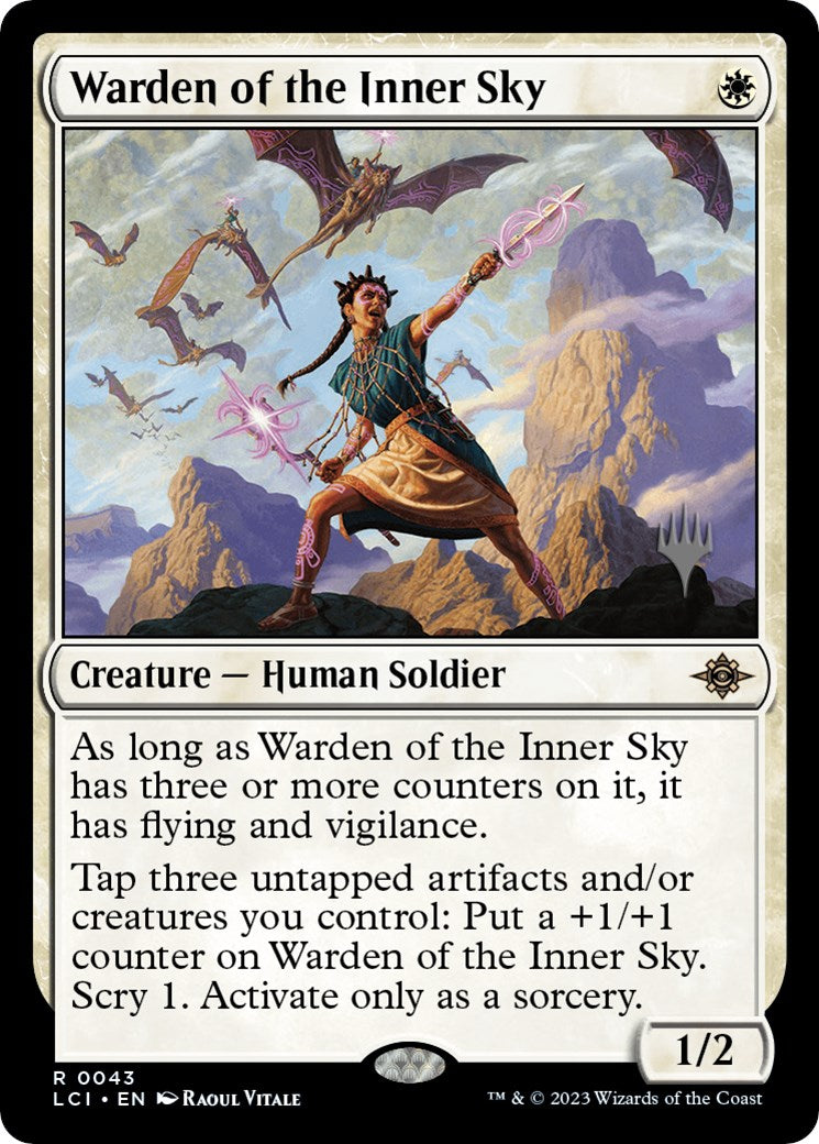 Warden of the Inner Sky (PPLCI-43P) [The Lost Caverns of Ixalan Promos]