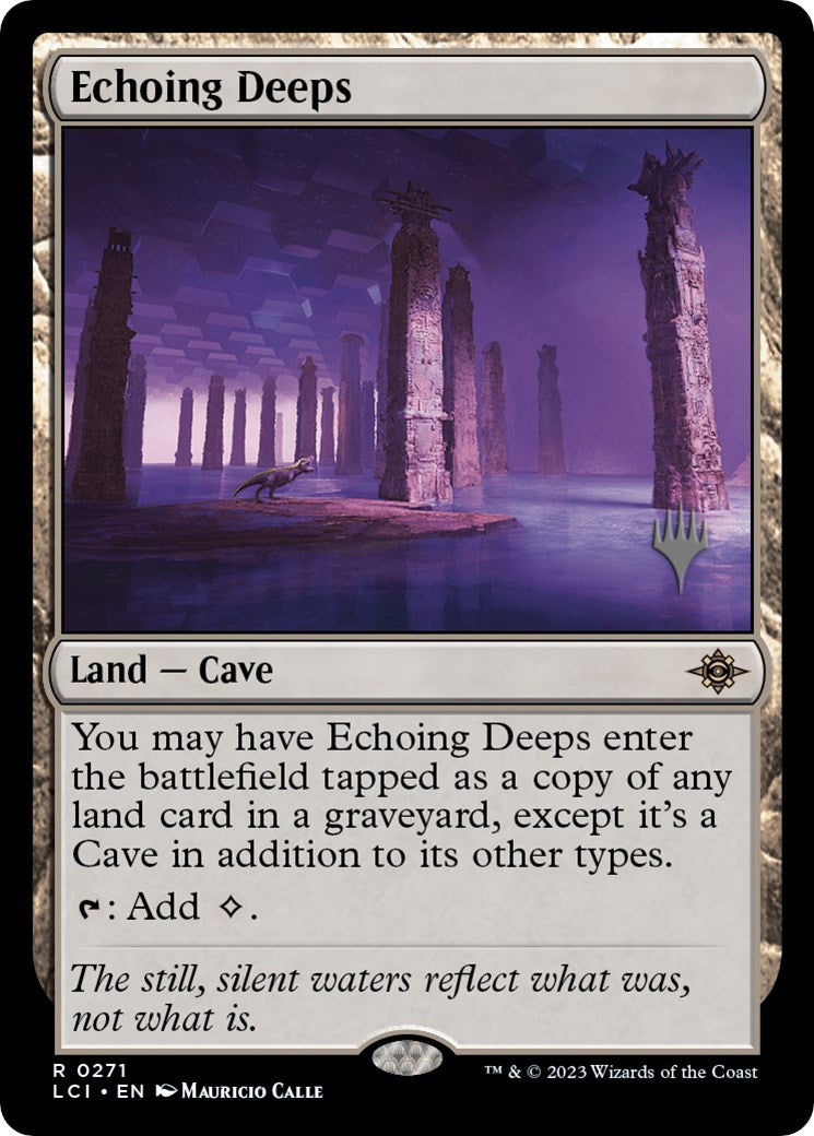 Echoing Deeps (PPLCI-271P) [The Lost Caverns of Ixalan Promos]