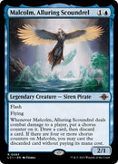 Malcolm, Alluring Scoundrel (PPLCI-63P) [The Lost Caverns of Ixalan Promos]