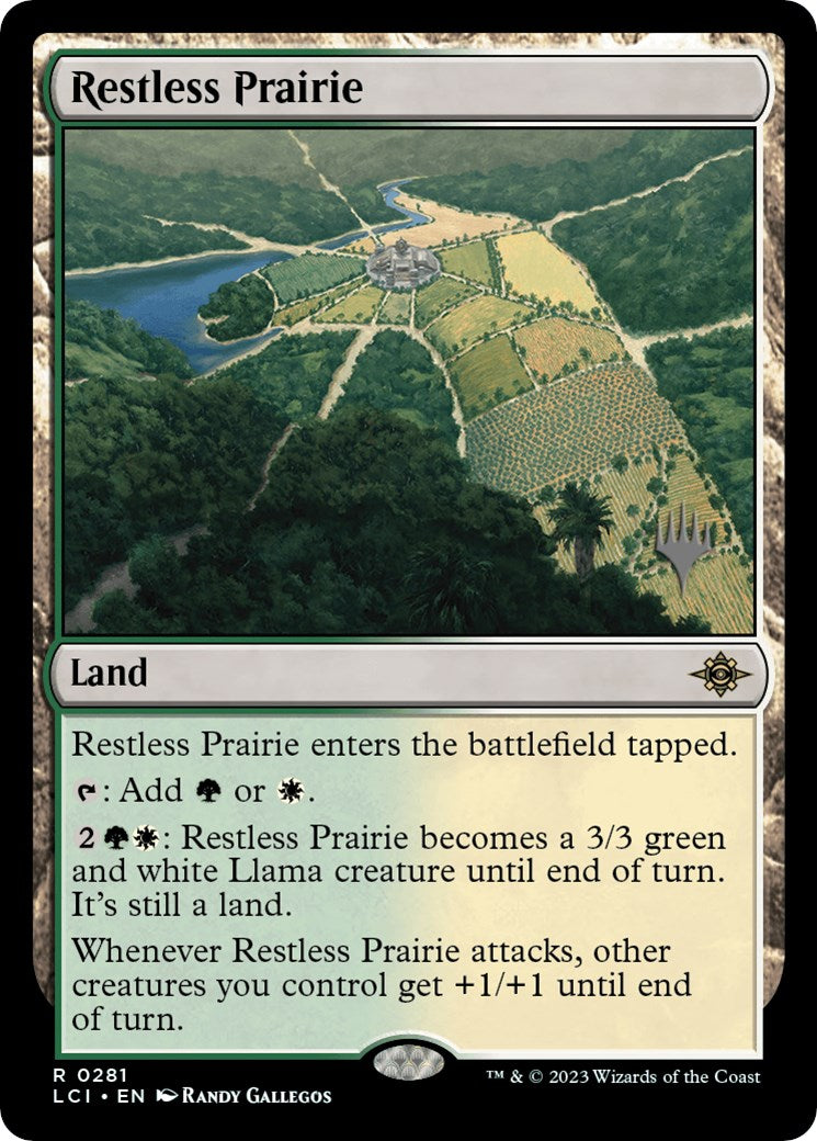 Restless Prairie (PPLCI-281P) [The Lost Caverns of Ixalan Promos]