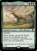 Ghalta, Stampede Tyrant (PPLCI-185P) [The Lost Caverns of Ixalan Promos] Foil