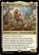 Gishath, Sun's Avatar (PPLCI-229P) [The Lost Caverns of Ixalan Promos] Foil