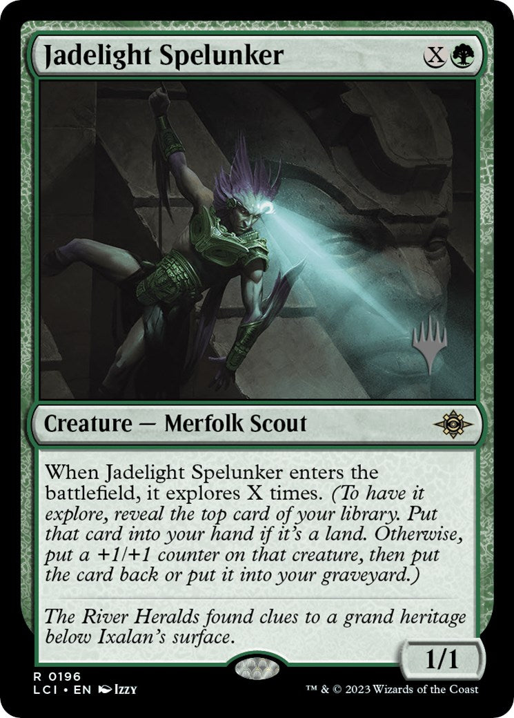 Jadelight Spelunker (PPLCI-196P) [The Lost Caverns of Ixalan Promos] Foil