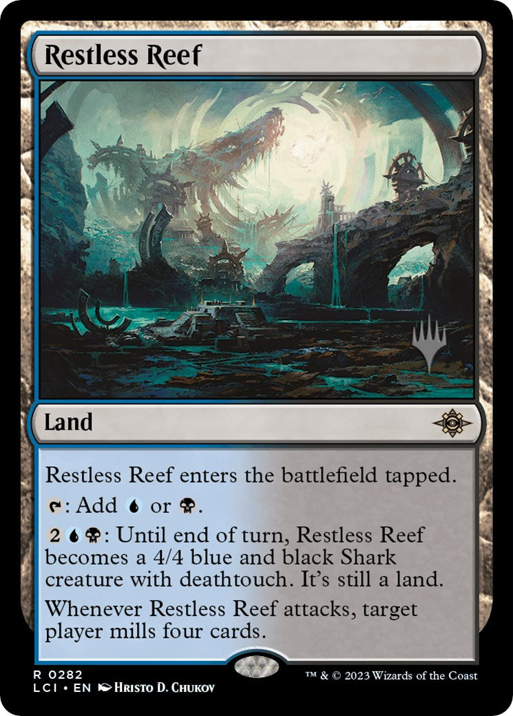 Restless Reef (PPLCI-282P) [The Lost Caverns of Ixalan Promos] Foil