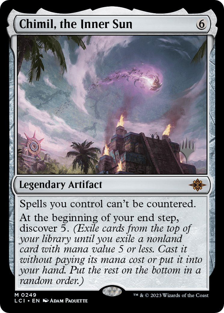 Chimil, the Inner Sun (PPLCI-249P) [The Lost Caverns of Ixalan Promos] Foil