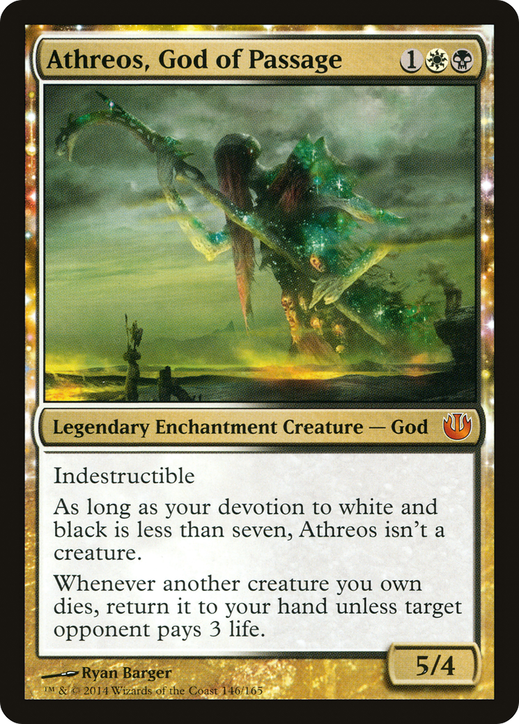 Athreos, God of Passage (JOU-146) [Journey into Nyx]: (enchantment) Foil