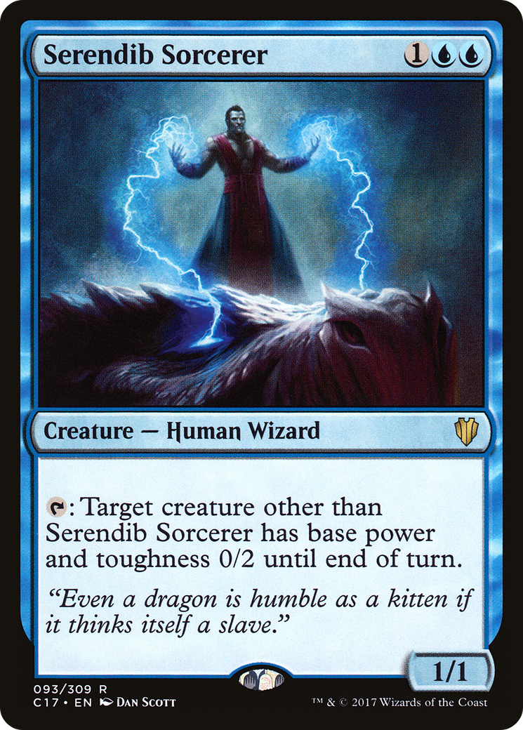 Serendib Sorcerer (C17-093) [Commander 2017]