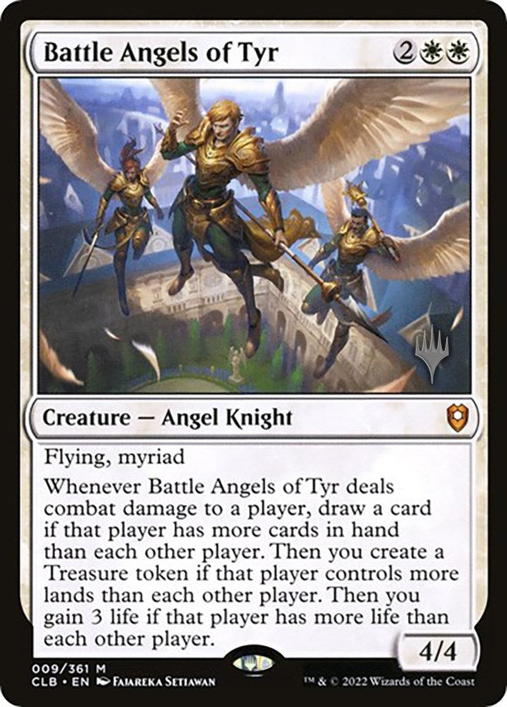 Battle Angels of Tyr (PPLCI-09P) [Battle for Baldur's Gate Promos] Foil