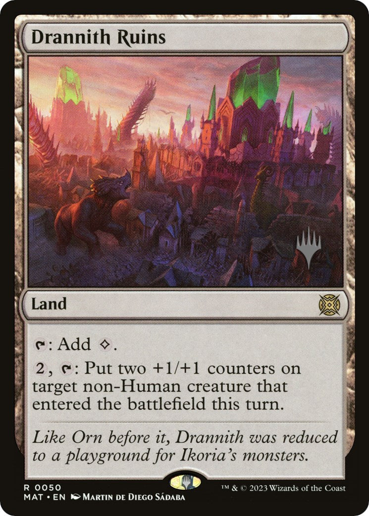 Drannith Ruins (PPLCI-50P) [March of the Machine: The Aftermath Promos]