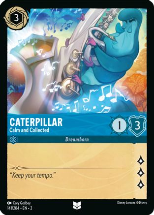 Caterpillar - Calm and Collected (141/204) [Rise of the Floodborn] Cold Foil