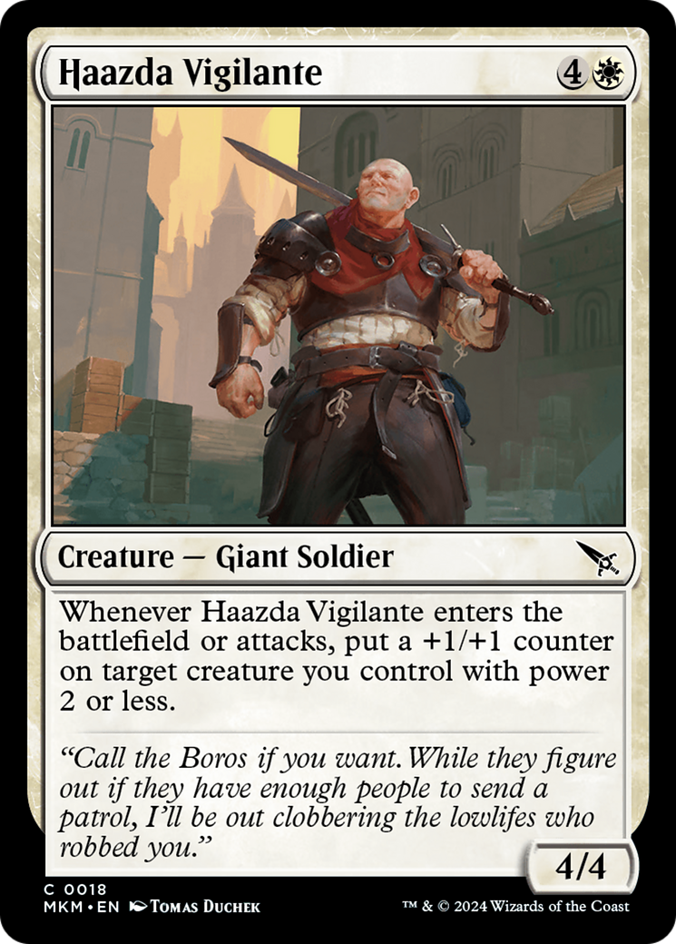 Haazda Vigilante (MKM-018) [Murders at Karlov Manor]