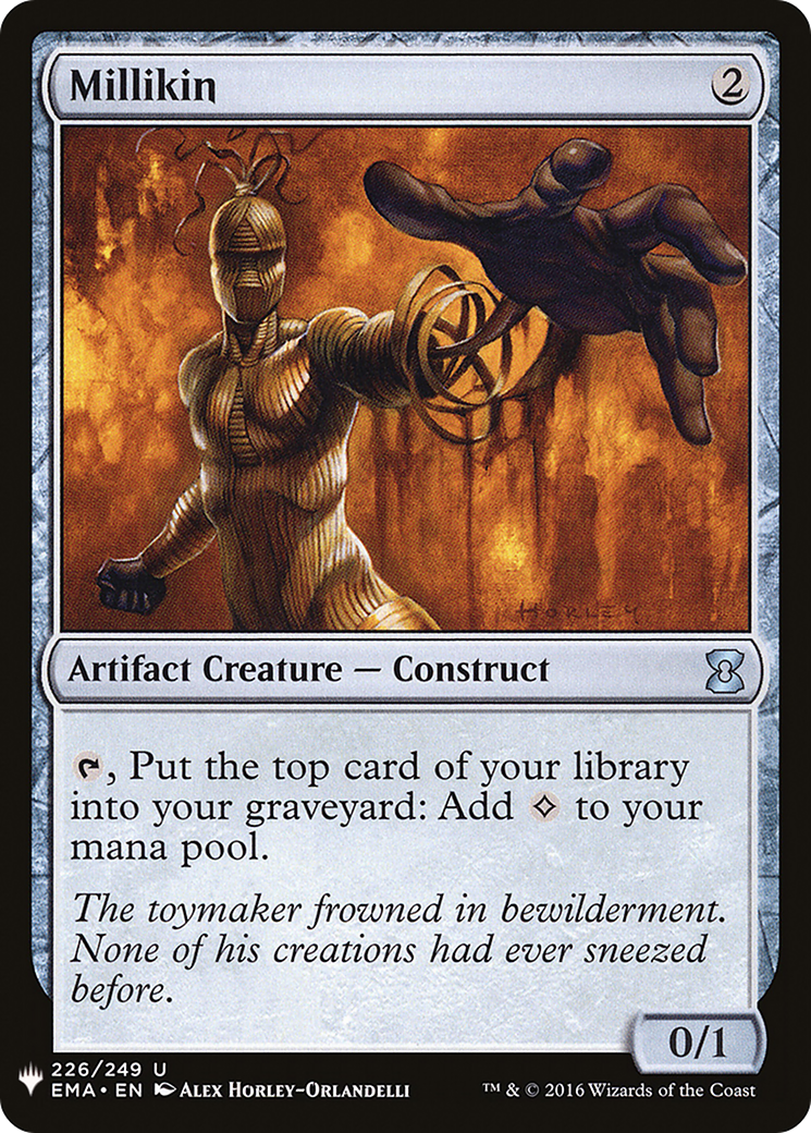 Millikin (LIST-EMA-226) [The List]