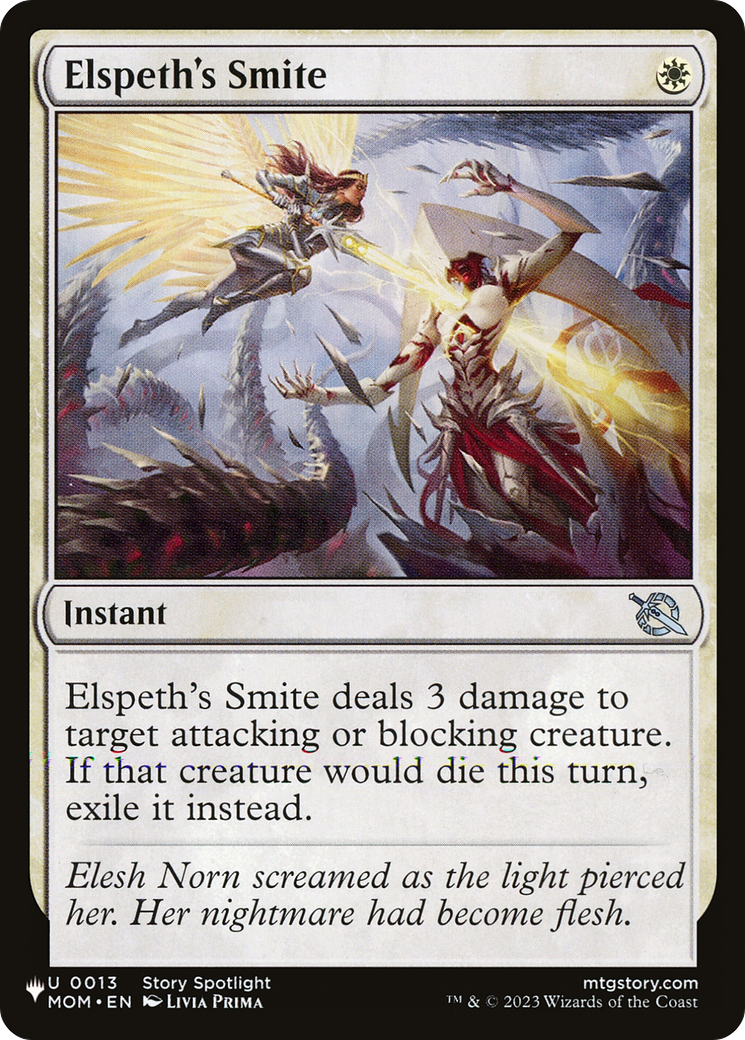 Elspeth's Smite (LIST-MOM-13) [The List]