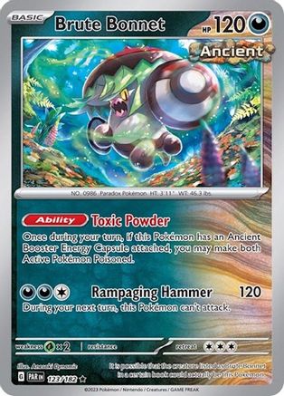 Brute Bonnet - 123/182 (Cosmos Holo) 123 - [Miscellaneous Cards & Products] Holofoil