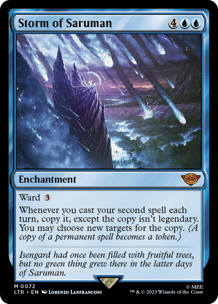 Storm of Saruman (LTR-072) [The Lord of the Rings: Tales of Middle-earth] Foil