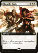 Slash the Ranks (Extended Art) (CMR-625) [Commander Legends]