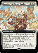 Boon of the Spirit Realm (CMM-753) [Commander Masters]: (Extended Art) Foil
