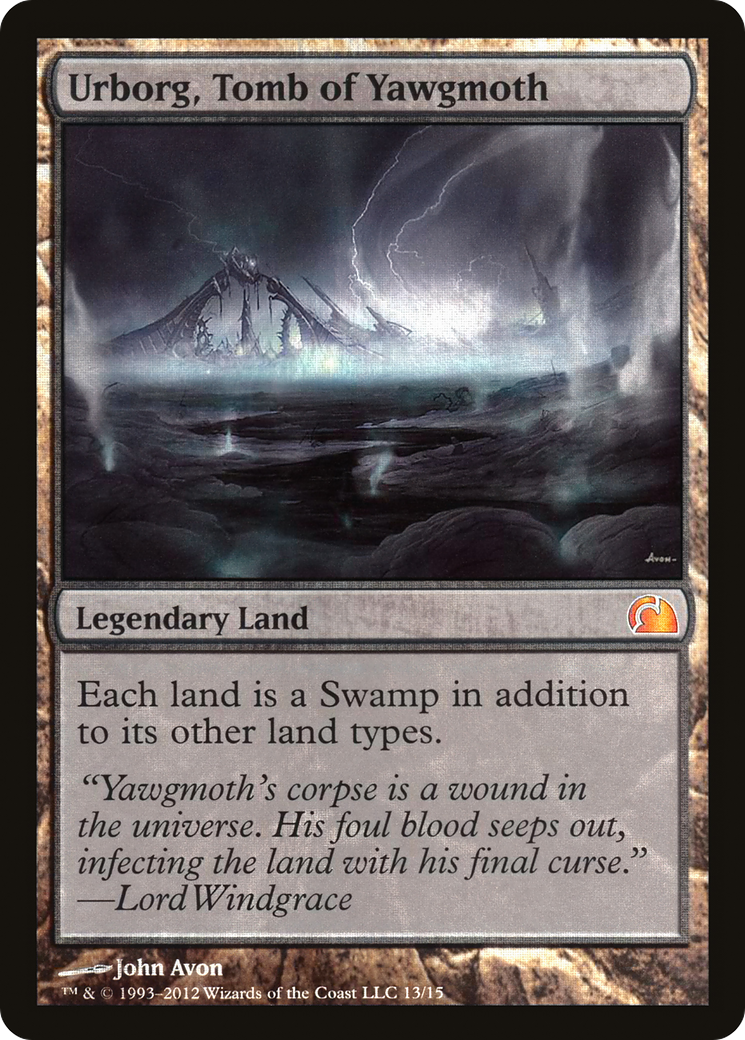 Urborg, Tomb of Yawgmoth (V12-013) [From the Vault: Realms] Foil