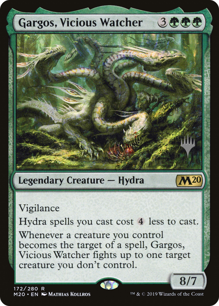 Gargos, Vicious Watcher (PPM20-172P) [Promo Pack: Core Set 2020 Promos]