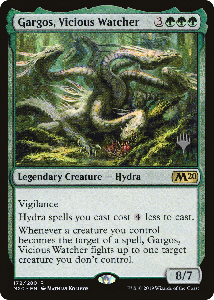 Gargos, Vicious Watcher (PPM20-172P) [Core Set 2020 Promos] Foil