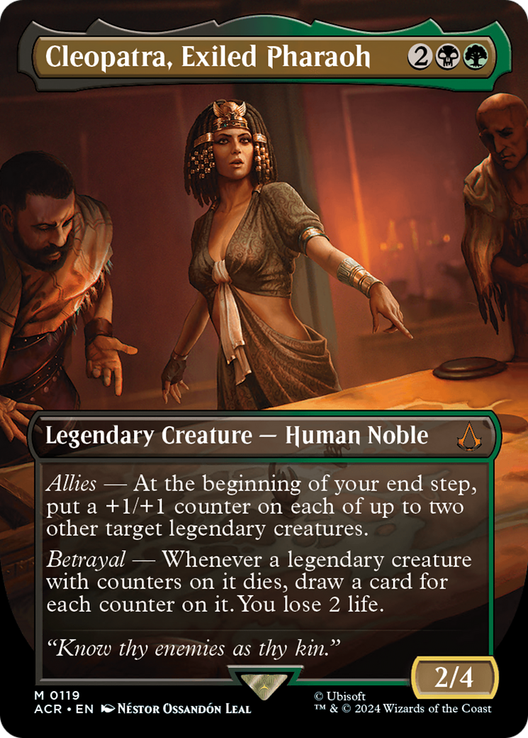 Cleopatra, Exiled Pharaoh (ACR-119) [Assassin's Creed] (Borderless)