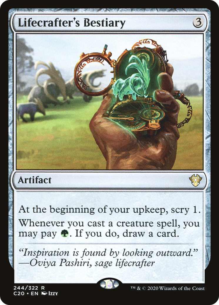 Lifecrafter's Bestiary (C20-244) [Commander 2020]