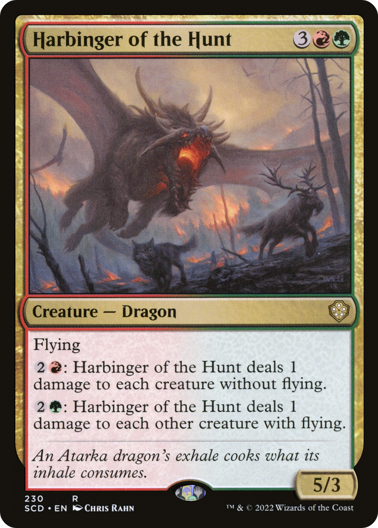 Harbinger of the Hunt (SCD-230) [Starter Commander Decks]