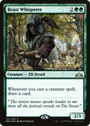 Beast Whisperer (PRE-123S) [Guilds of Ravnica Promos] Foil